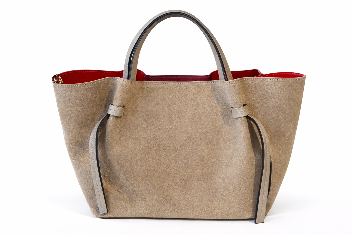 Elegante Tasche aus Wildleder und echtem Leder – Premium-Qualität aus Italien