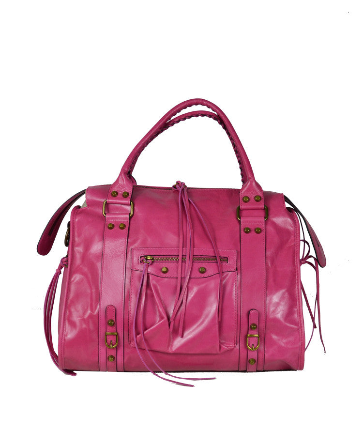 Grand sac à bandoulière avec bandoulière – Cuir italien de qualité supérieure