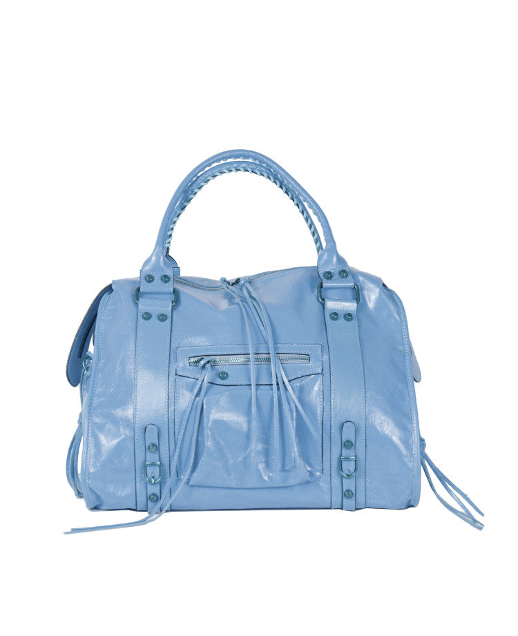 Grand sac à bandoulière avec bandoulière – Cuir italien de qualité supérieure