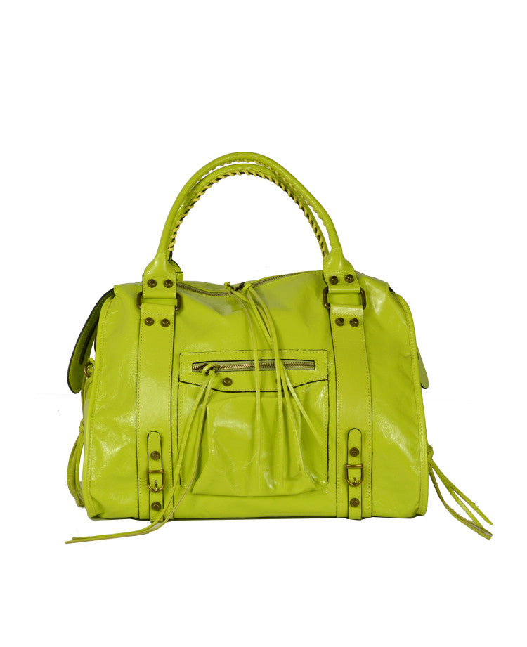 Grand sac à bandoulière avec bandoulière – Cuir italien de qualité supérieure
