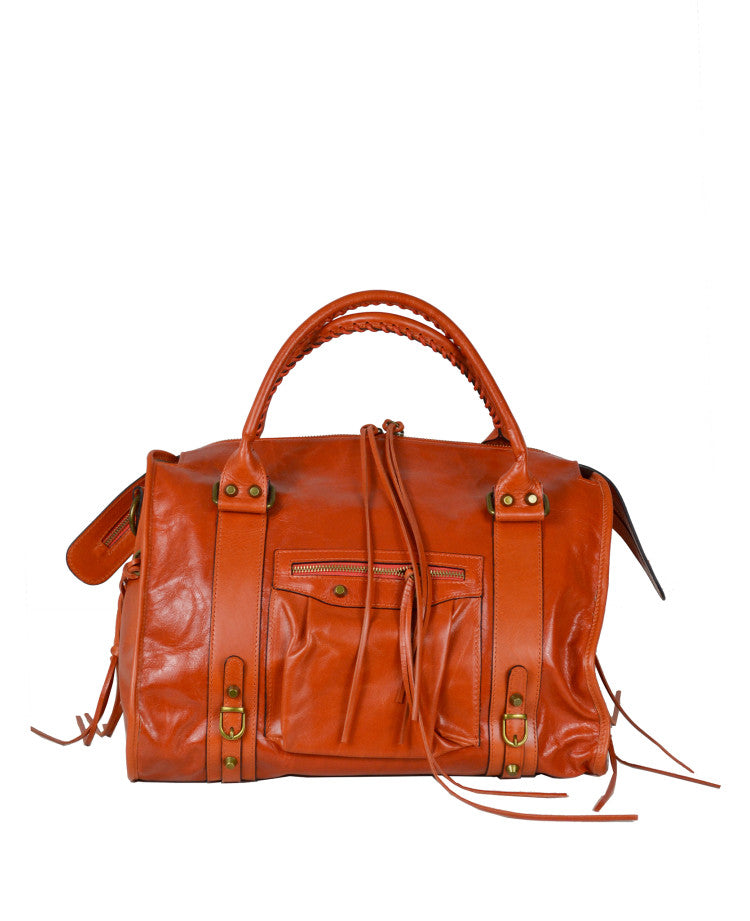 Grand sac à bandoulière avec bandoulière – Cuir italien de qualité supérieure