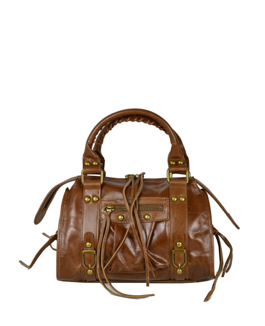 Mini sac à bandoulière avec bandoulière – Cuir italien de qualité supérieure