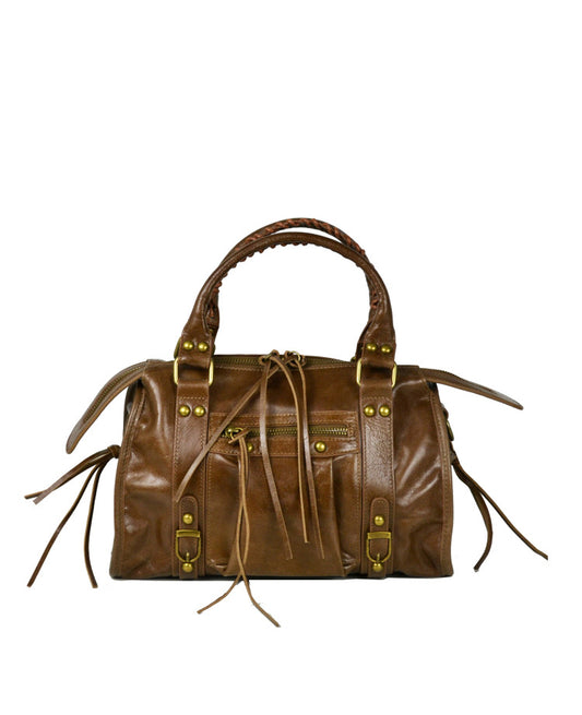 Sac à bandoulière moyen avec bandoulière – Cuir italien de qualité supérieure