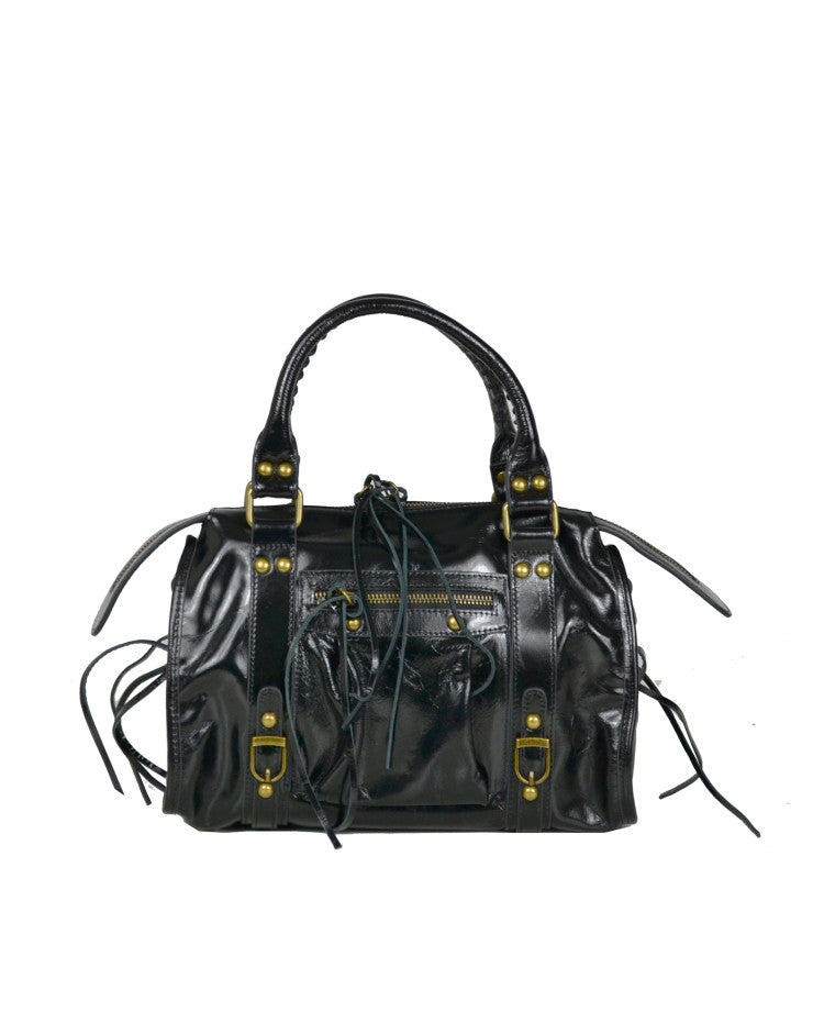 Sac à bandoulière moyen avec bandoulière – Cuir italien de qualité supérieure