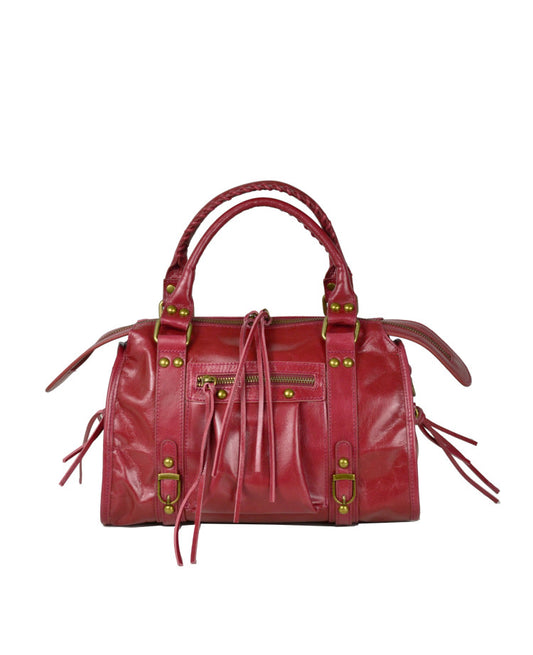 Sac à bandoulière moyen avec bandoulière – Cuir italien de qualité supérieure