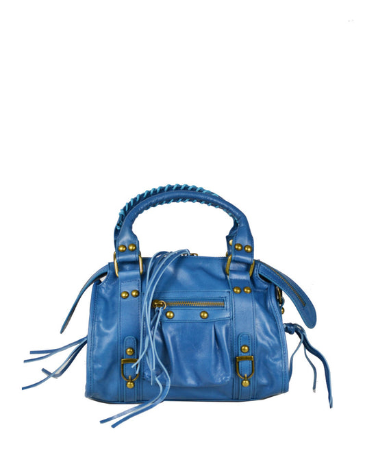 Mini sac à bandoulière avec bandoulière – Cuir italien de qualité supérieure