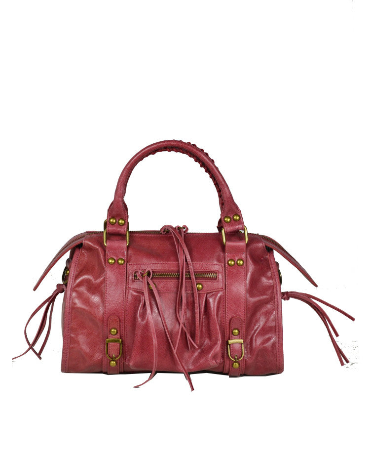 Sac à bandoulière moyen avec bandoulière – Cuir italien de qualité supérieure