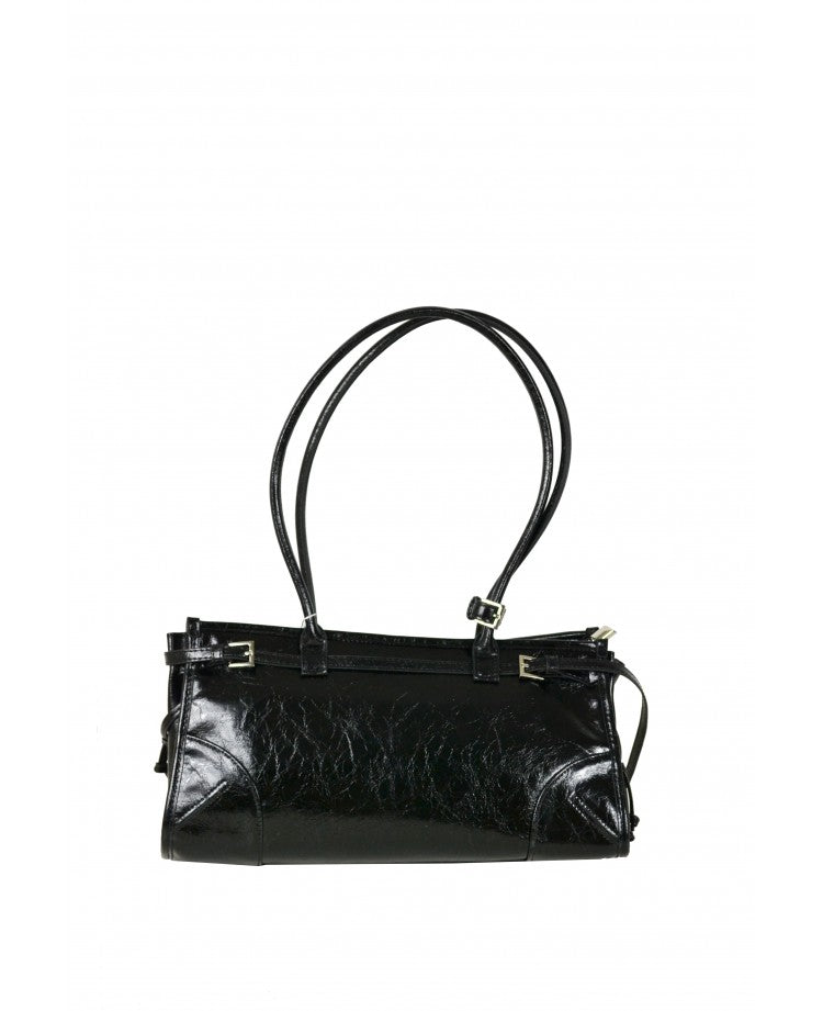 Sac bandoulière East-West — Cuir italien véritable