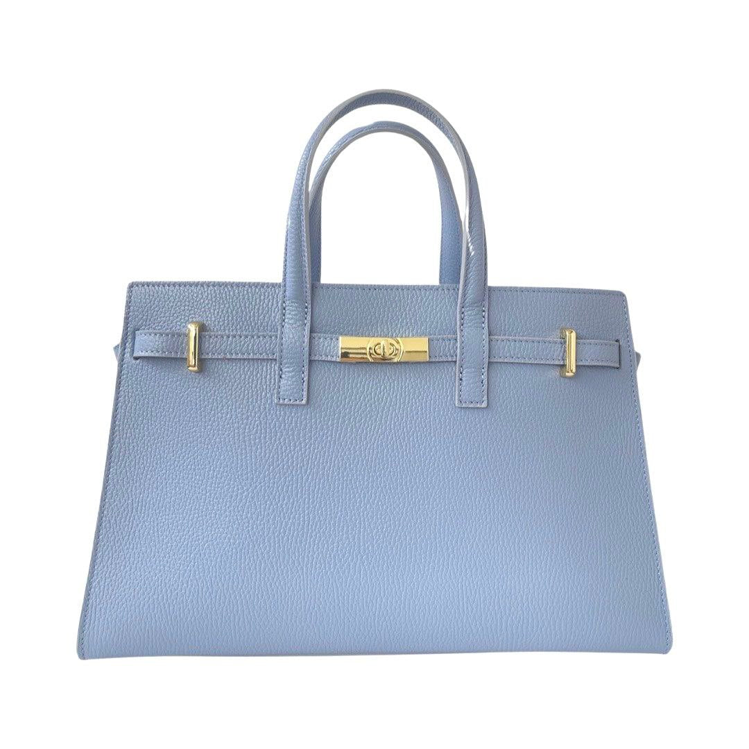 Modex™ Sac en cuir italien luxueux avec cadenas signature