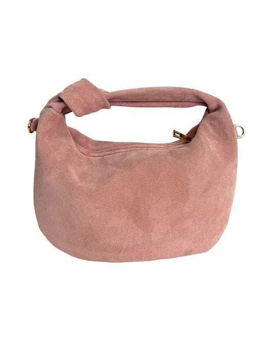 Sac luxueux en daim et cuir véritable – Artisanat italien haut de gamme