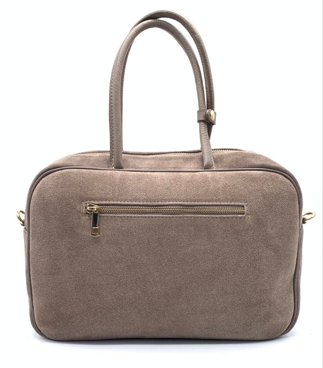 Sac en cuir suédé italien aux détails raffinés — Modex™