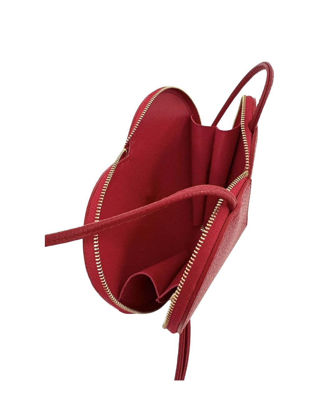 Sac de luxe en forme de cœur Modex™ en cuir italien