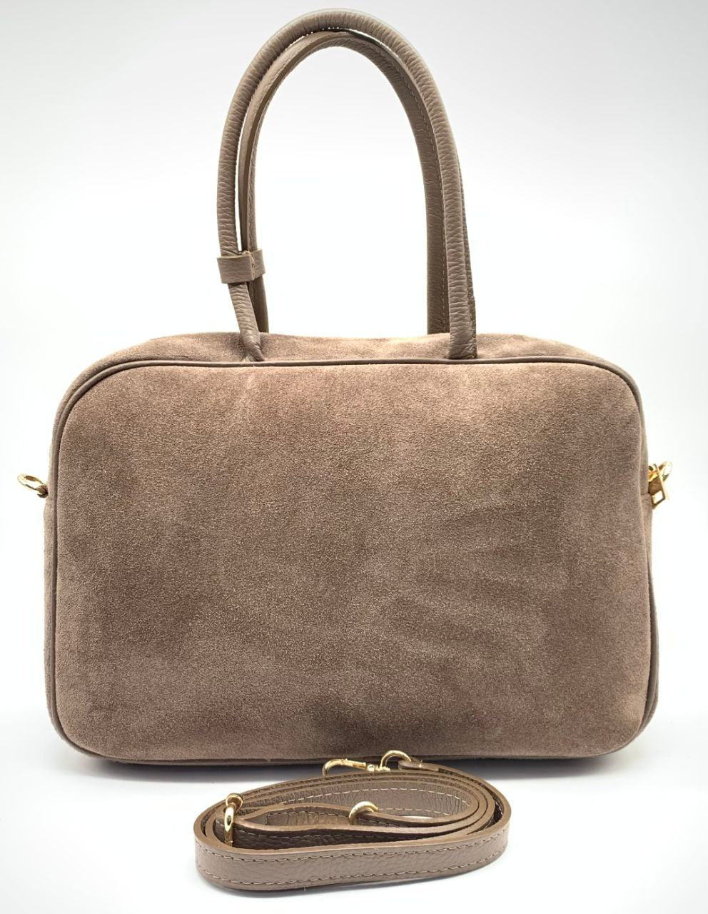 Sac en cuir suédé italien aux détails raffinés — Modex™