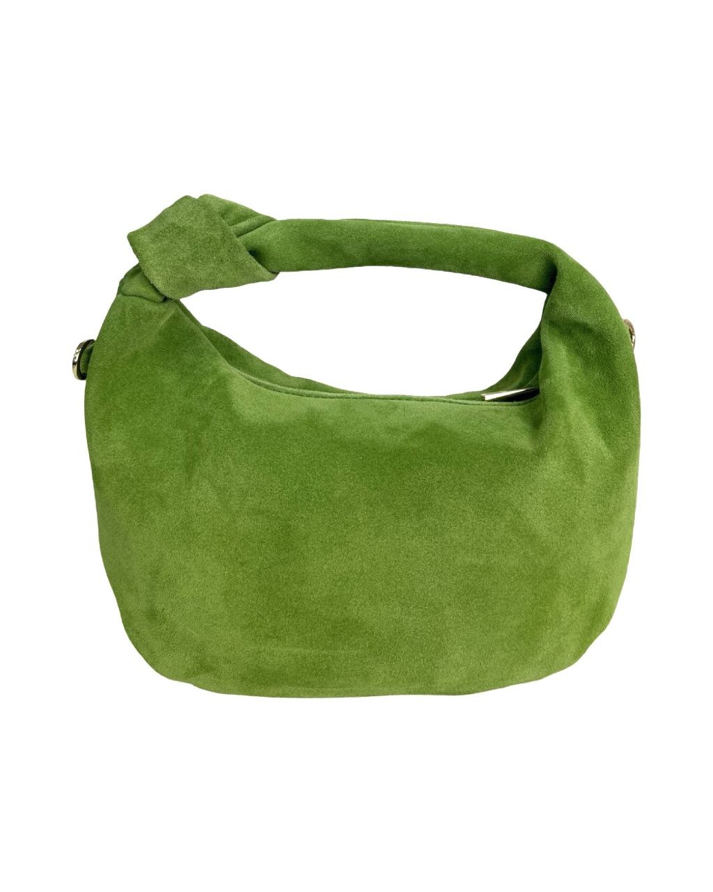 Sac luxueux en daim et cuir véritable – Artisanat italien haut de gamme