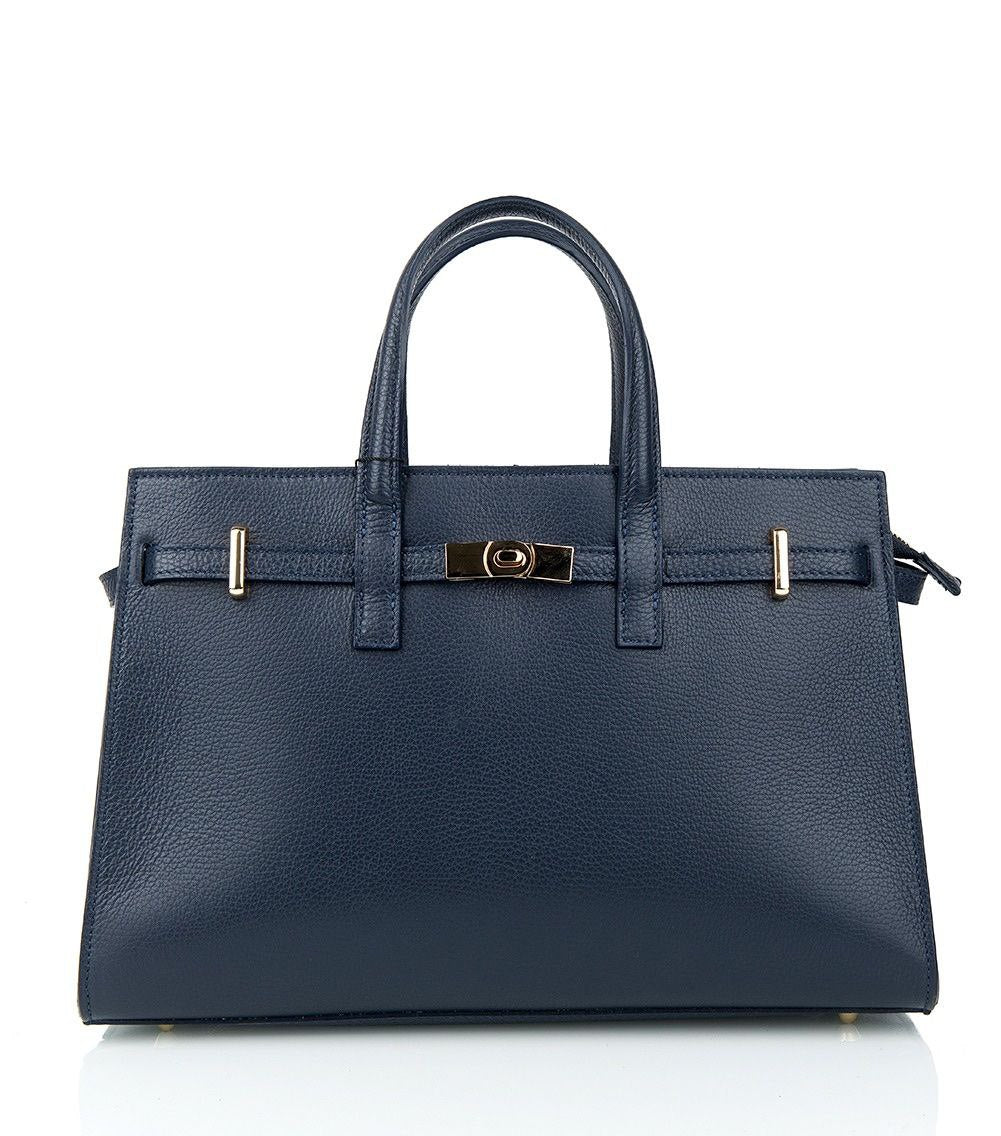 Modex™ Sac en cuir italien luxueux avec cadenas signature