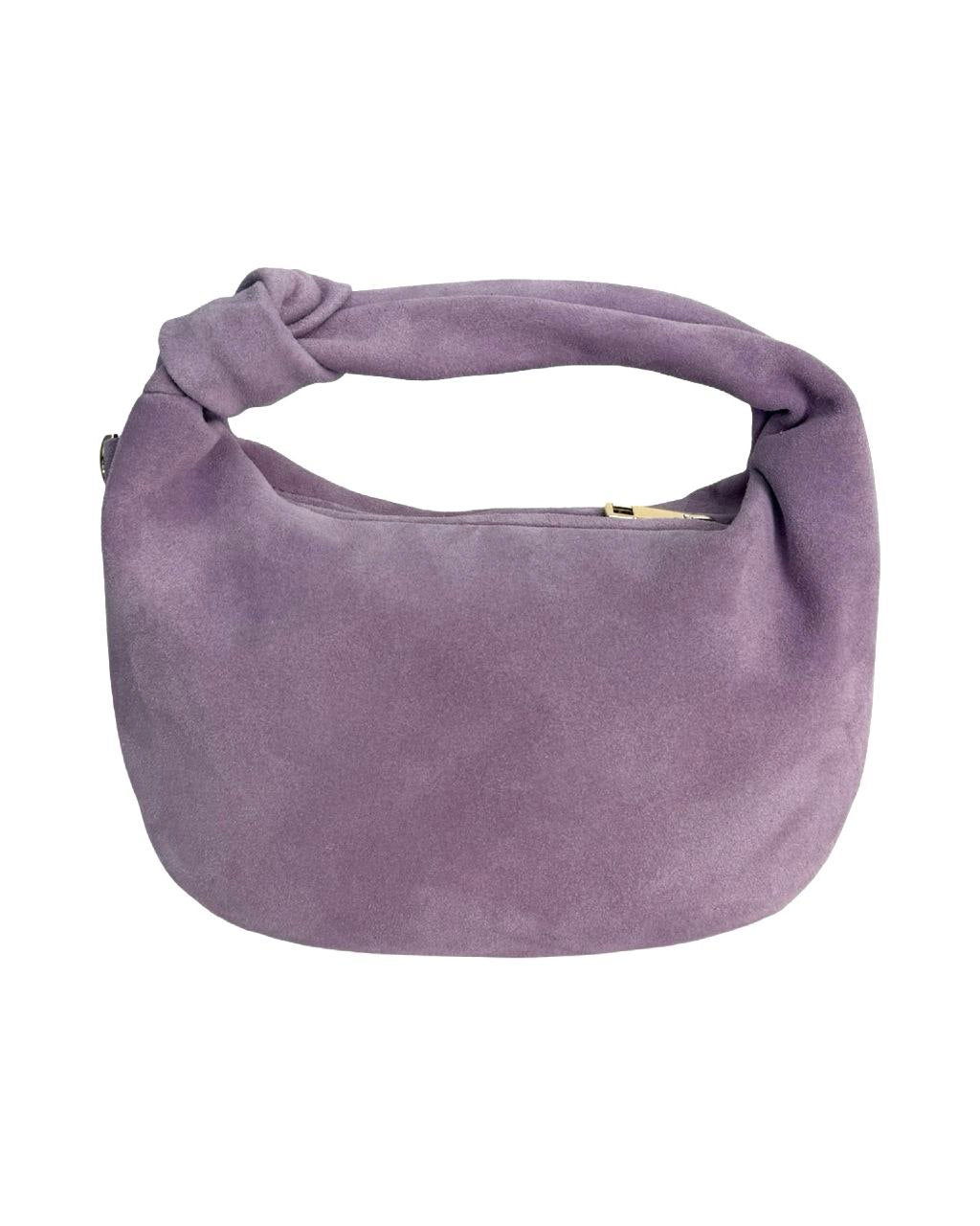 Sac luxueux en daim et cuir véritable – Artisanat italien haut de gamme
