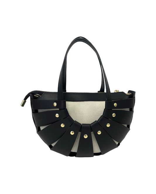 Sac à main en cuir véritable – Qualité italienne au design unique