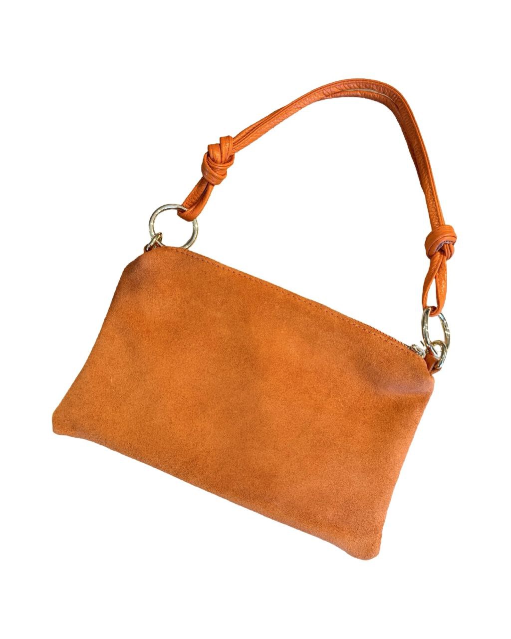 Sac compact en cuir italien avec sangles par Modex™
