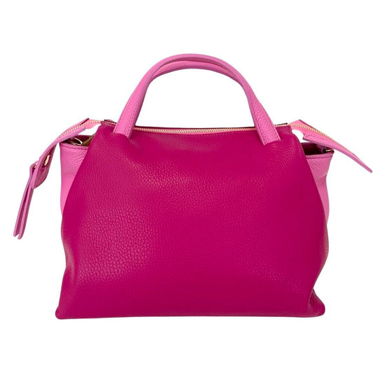 Sac en cuir italien bicolore avec organisation pratique par Modex™