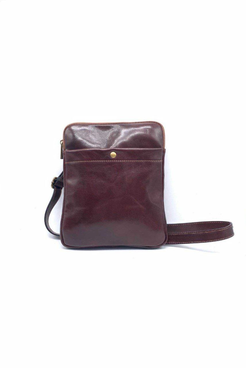 Sac bandoulière en cuir italien pour homme — Modex™