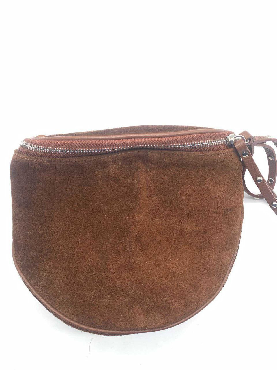 Sac ceinture et bandoulière polyvalent en daim italien par Modex™