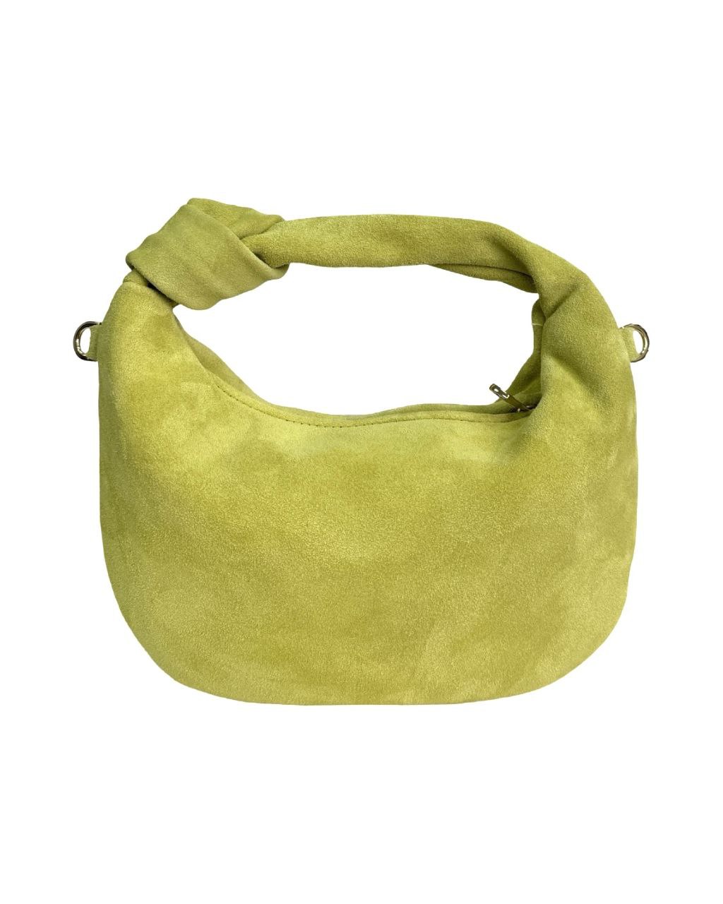 Sac luxueux en daim et cuir véritable – Artisanat italien haut de gamme