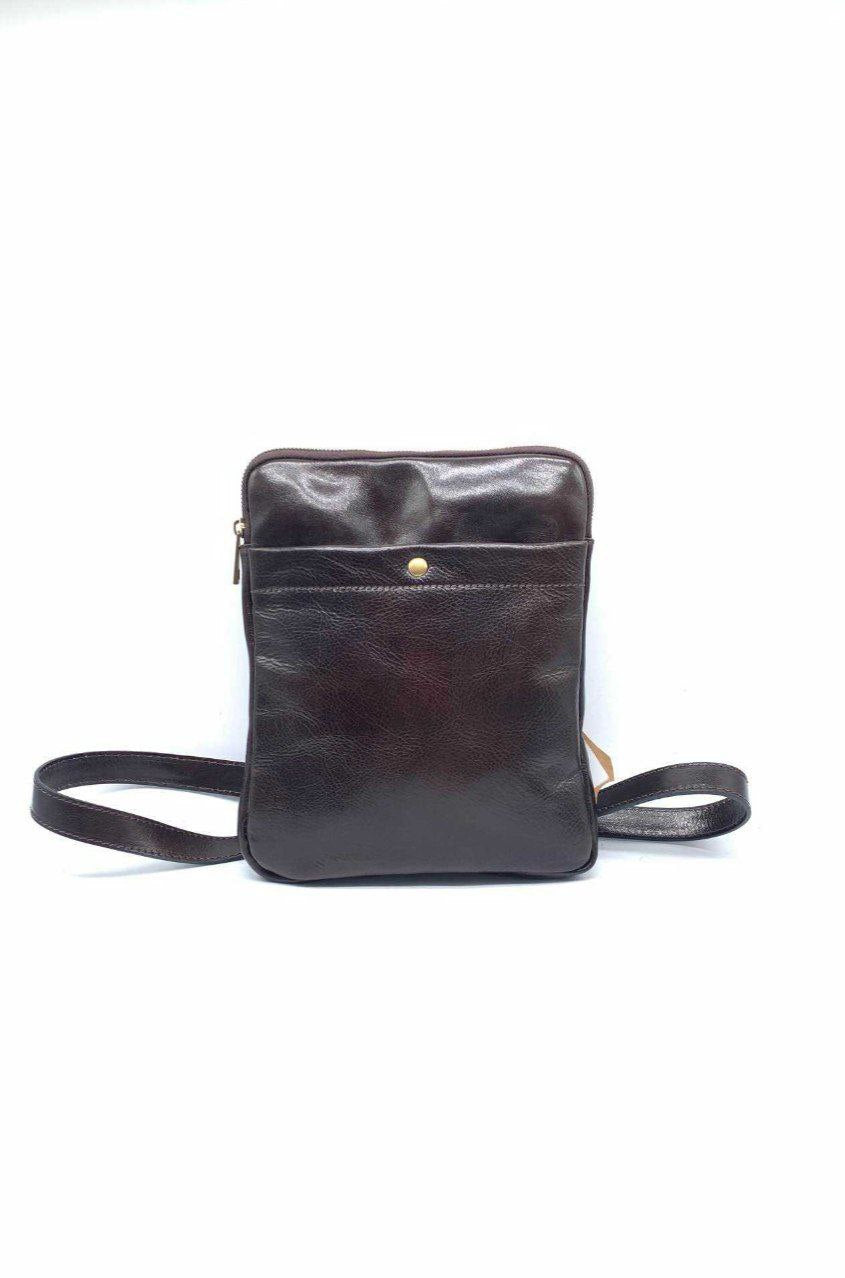 Sac bandoulière en cuir italien pour homme — Modex™