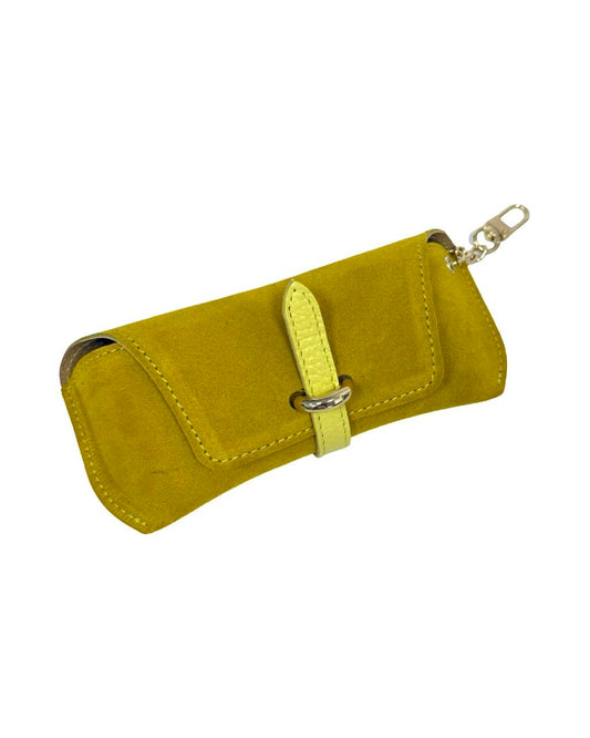 Italian Suede Eyeglass Case — Handmade in Italy