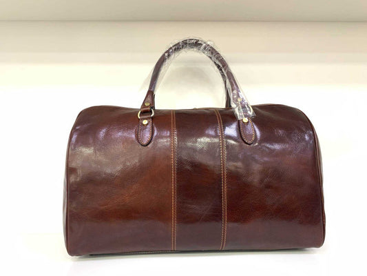 Italian Leather Weekender / Duffle