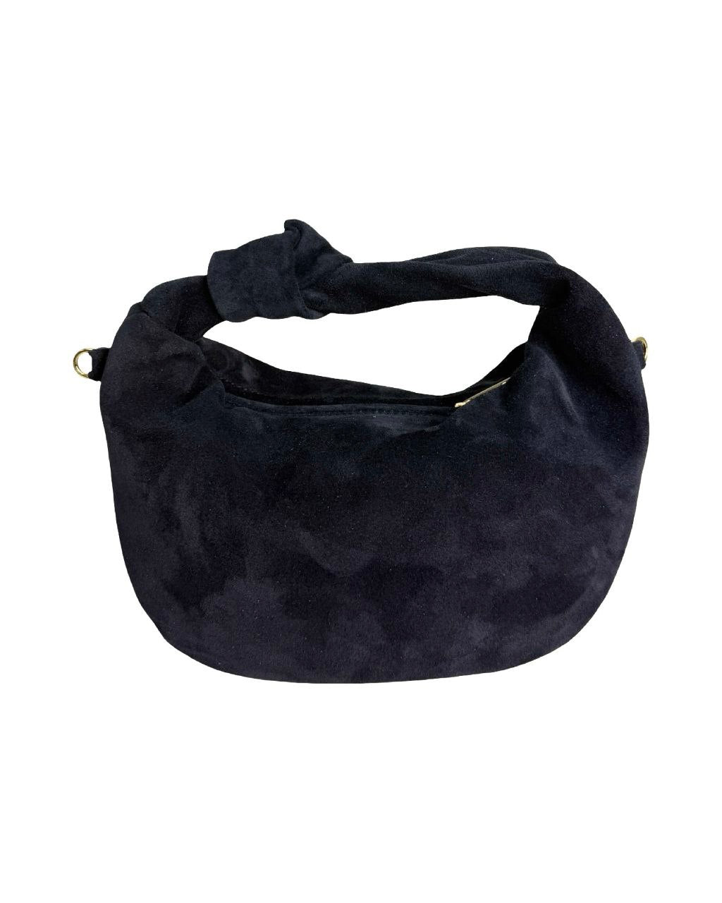 Sac luxueux en daim et cuir véritable – Artisanat italien haut de gamme