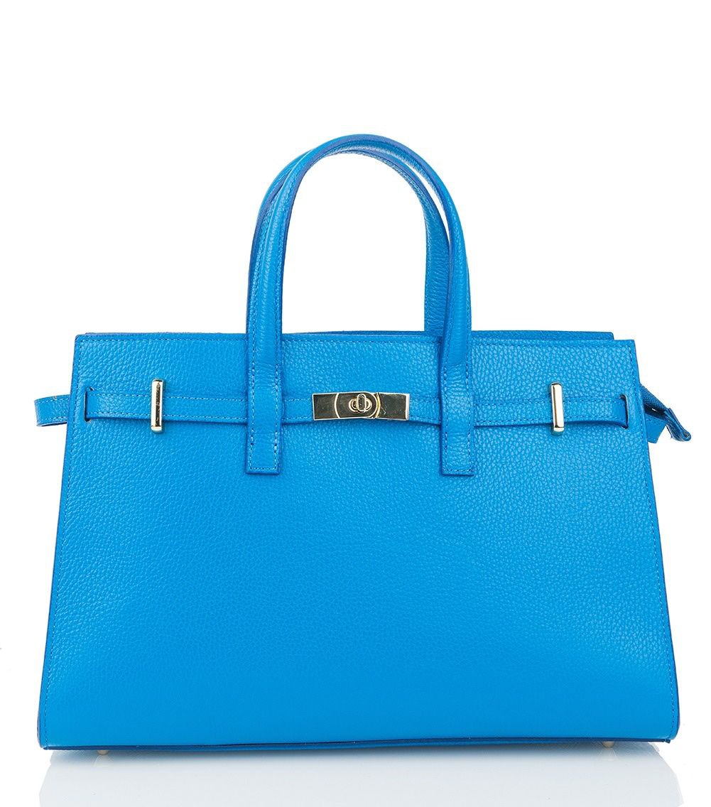 Modex™ Sac en cuir italien luxueux avec cadenas signature