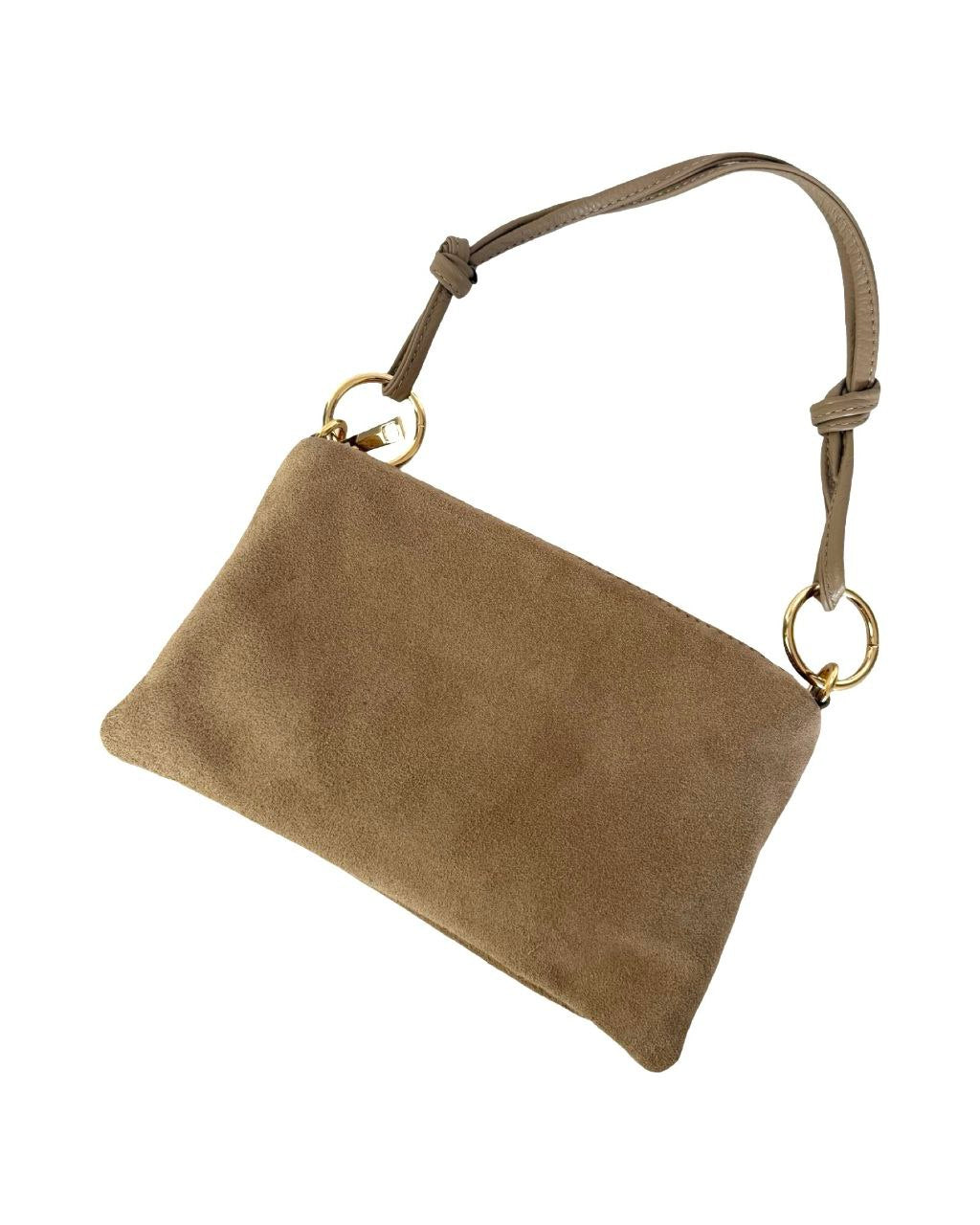 Sac compact en cuir italien avec sangles par Modex™