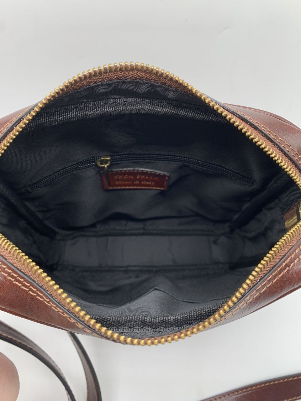Sac compact en cuir italien pour homme par Modex™ — Qualité supérieure, fabriqué en Italie