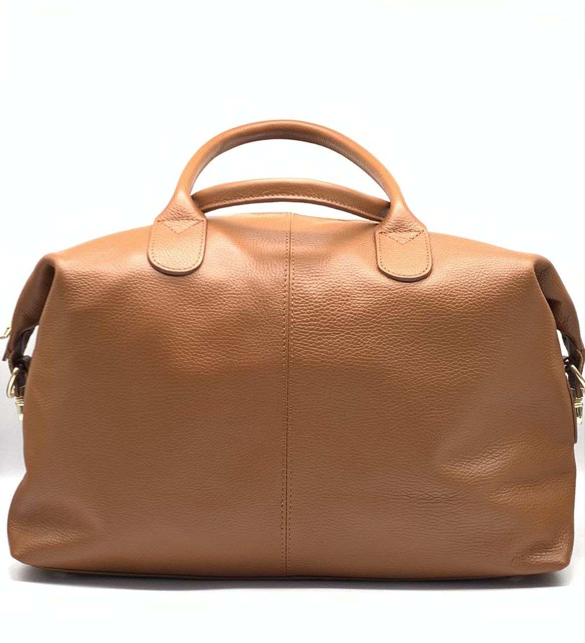 Sac de voyage en cuir avec bandoulière