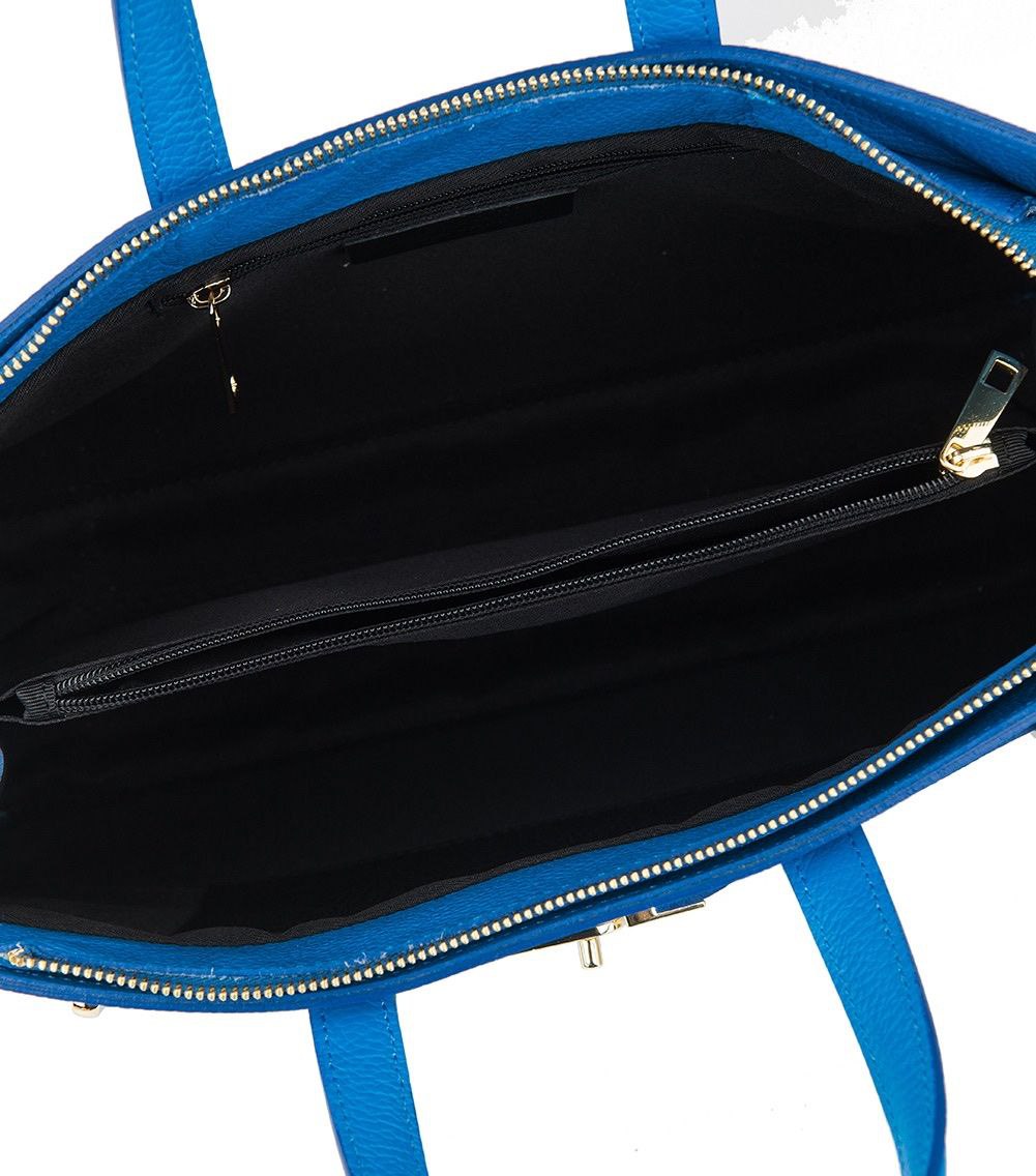Modex™ Sac en cuir italien luxueux avec cadenas signature