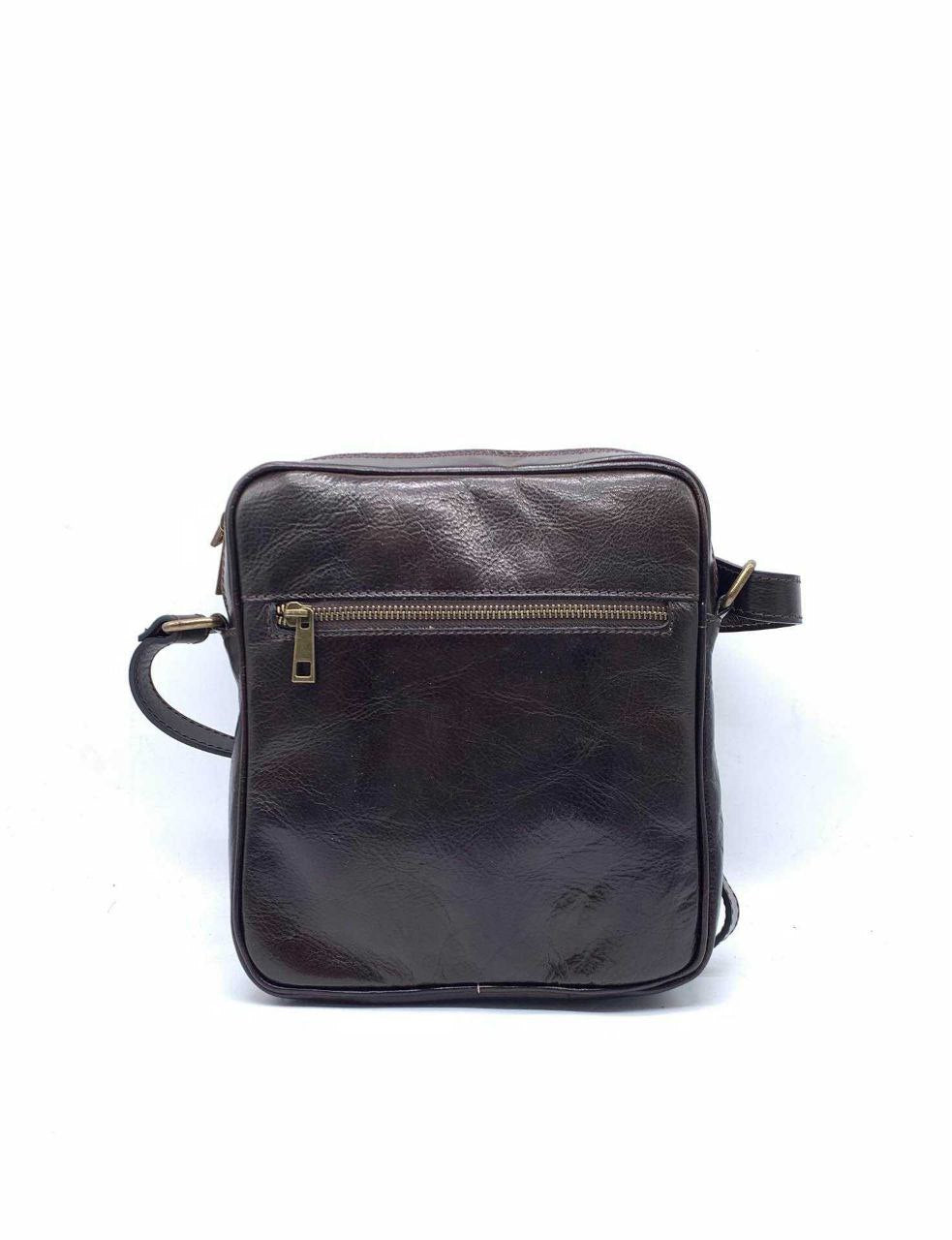 Sac compact en cuir italien pour homme par Modex™ — Qualité supérieure, fabriqué en Italie