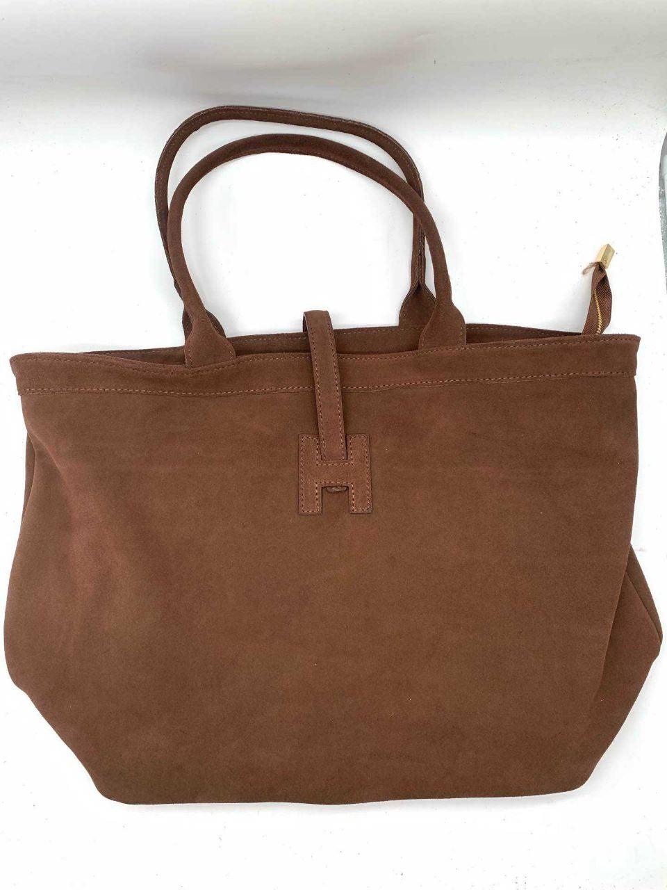 Sac à main en daim avec détail nœud