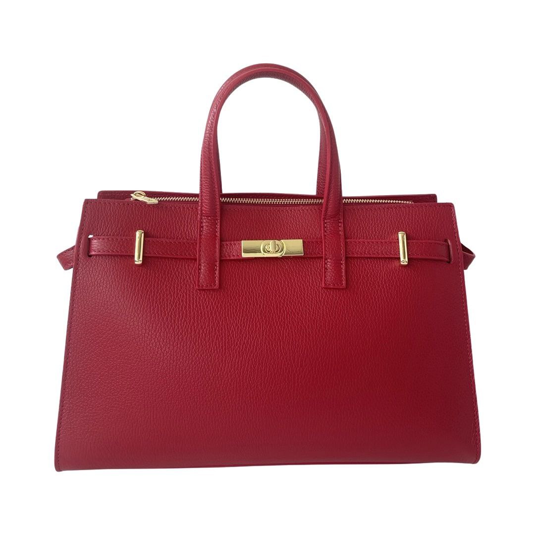 Modex™ Sac en cuir italien luxueux avec cadenas signature