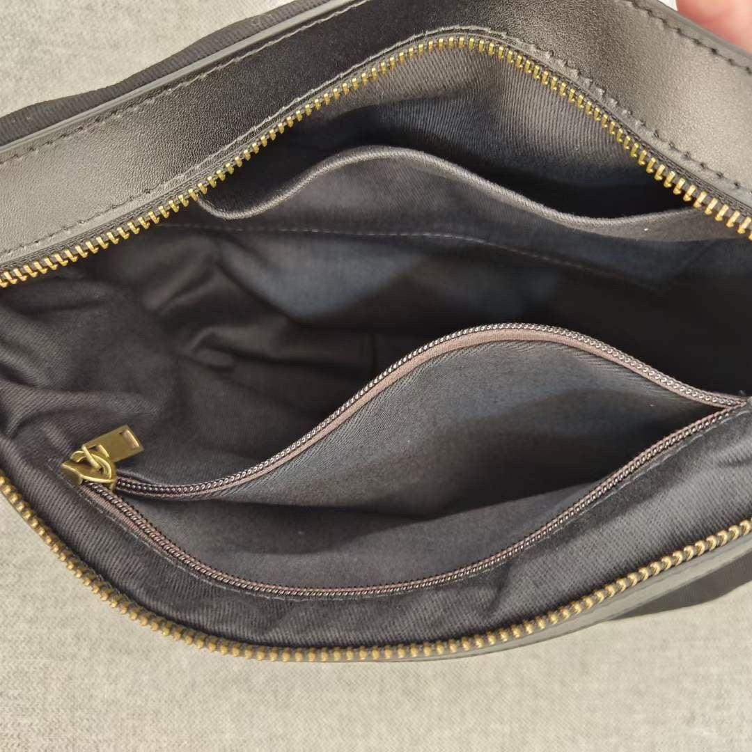 Sac cabas en cuir italien et nylon tissé à la main par Modex™