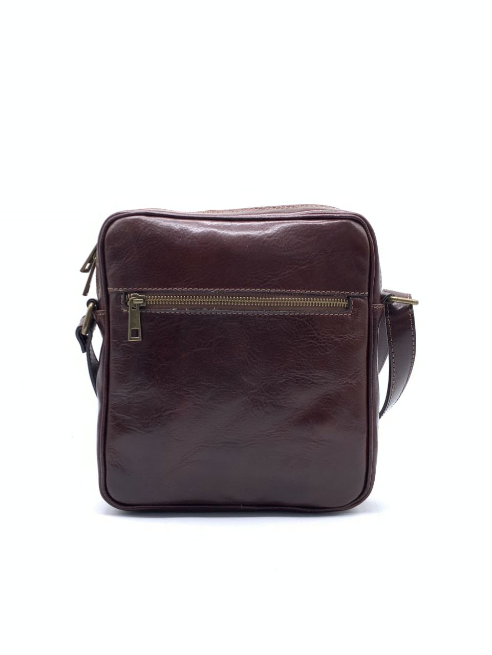 Sac compact en cuir italien pour homme par Modex™ — Qualité supérieure, fabriqué en Italie