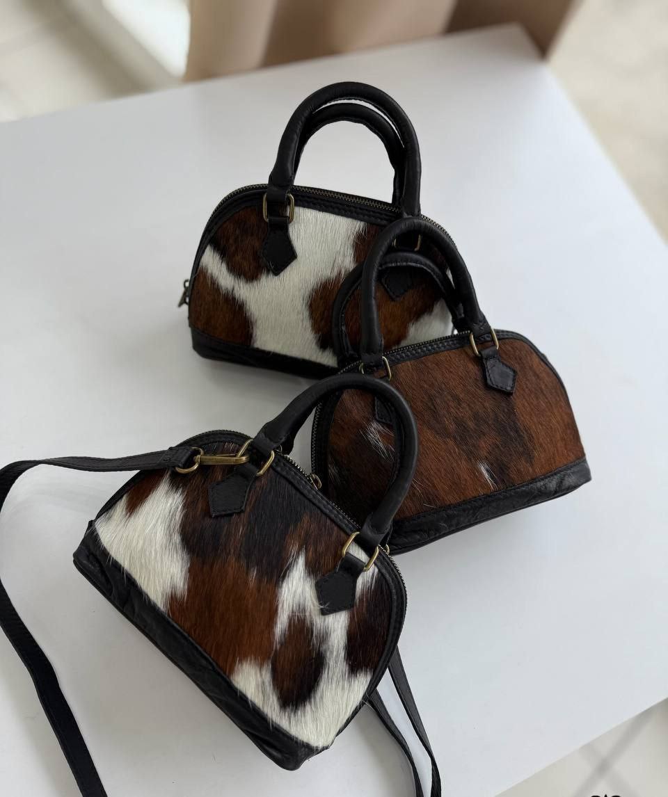 Mini Cavallino Bowler Bag