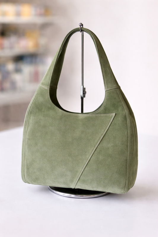Suede Leather Shoulder Bag