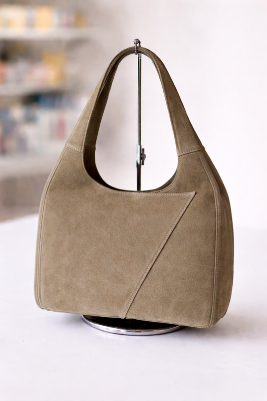 Suede Leather Shoulder Bag