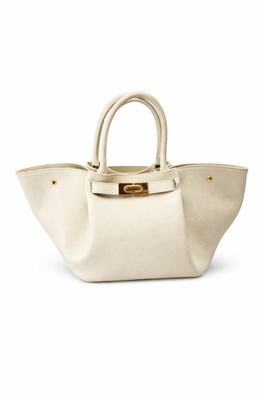 Structured Leather Handbag