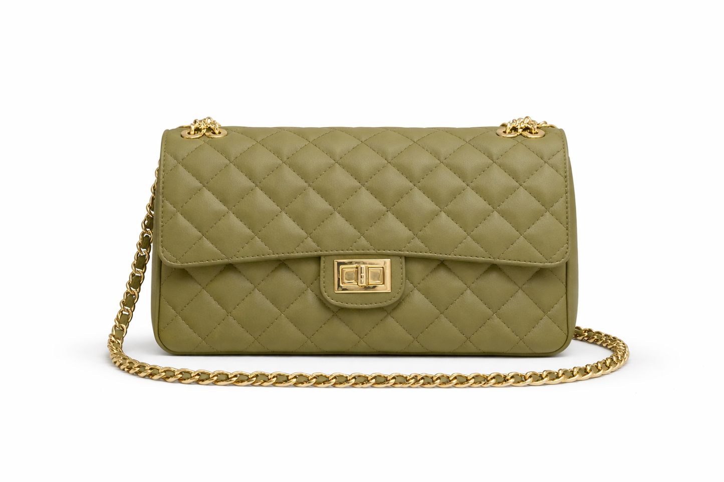 Classic Quilted Shoulder Bag