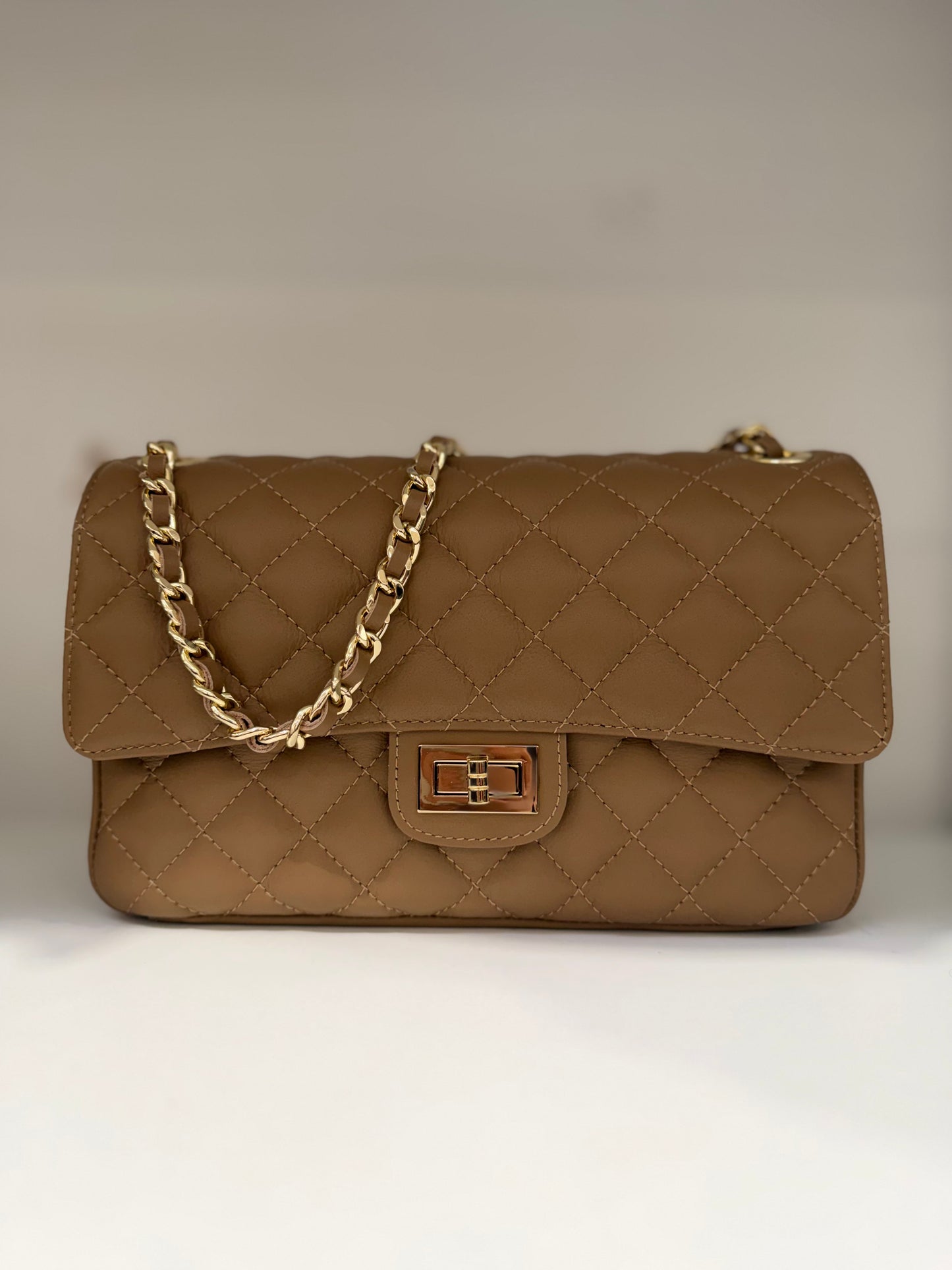 Classic Quilted Shoulder Bag