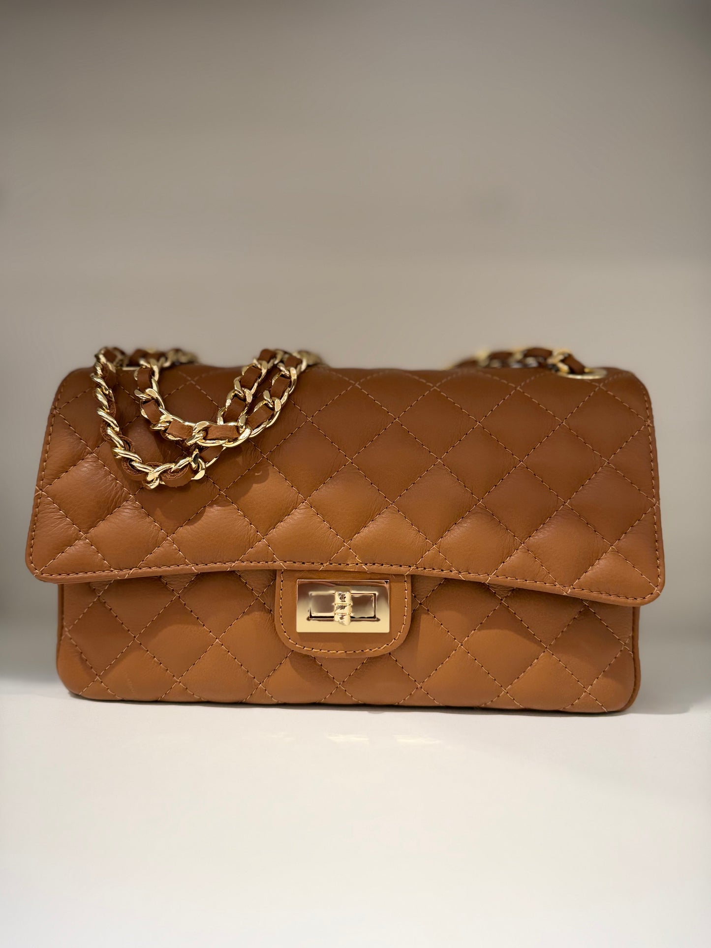 Classic Quilted Shoulder Bag