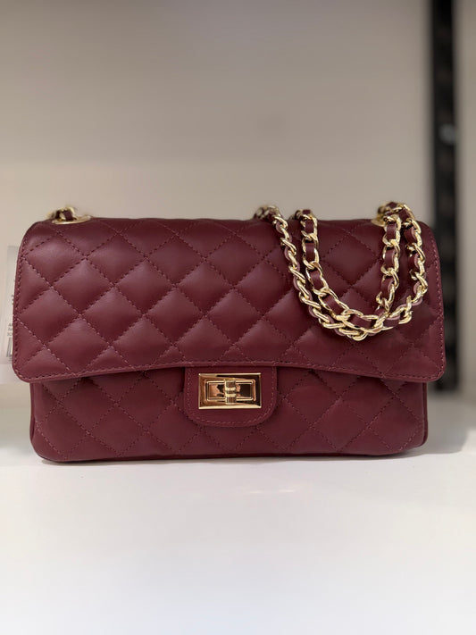 Classic Quilted Shoulder Bag