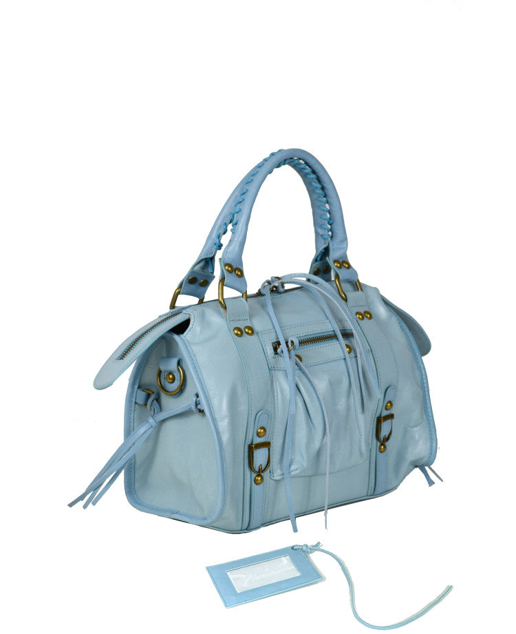 Sac à bandoulière moyen avec bandoulière – Cuir italien de qualité supérieure