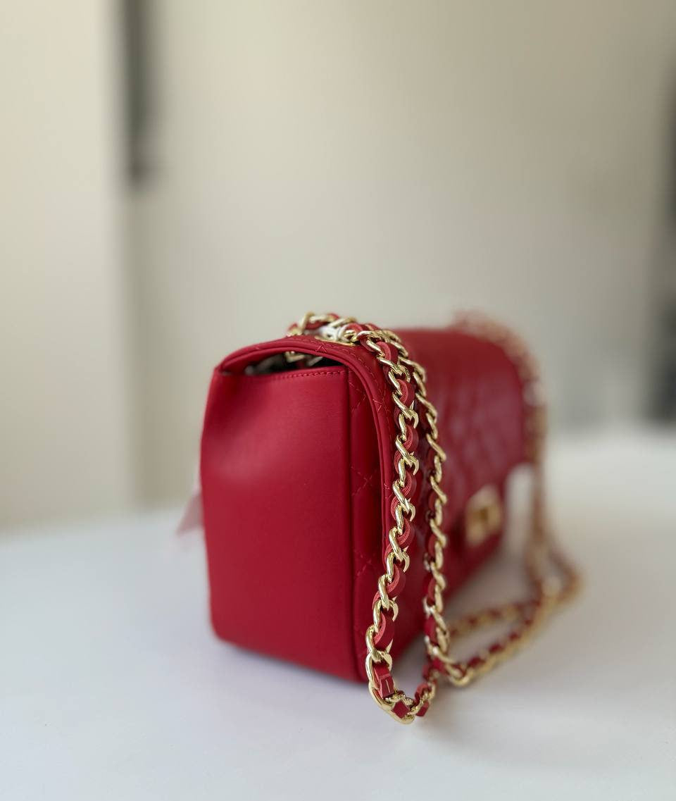 Classic Quilted Shoulder Bag